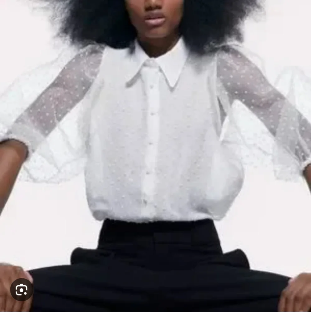 Zara Puff Sleeve Top